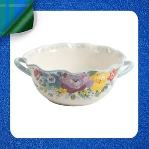 🎁 New Pioneer Woman Sweet Romance Blossoms  Serving Bowl